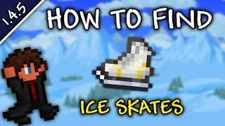 How To QUICKLY Find Ice Skates In Terraria 1.4.5.4 | Ice Skates Seed 1.4.5.4