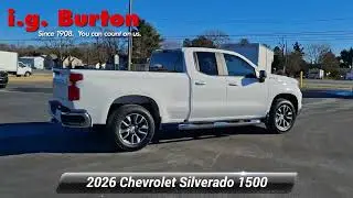 New 2026 Chevrolet Silverado 1500 4WD Double Cab Standard Bed LT, Milford, DE 26-1445