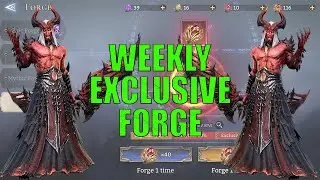 Something is up with forging today! | Exclusive Artifact Forge [Watcher Of Realms]