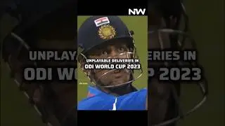 Unplayable deliveries in Odi World Cup #viralshort #cricket