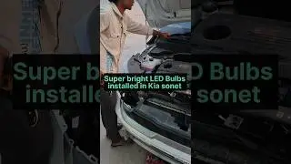 LED bulbs installed in Kia Sonet best led bulbs for car