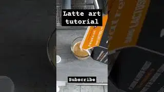 watch this if you suck at latte art ☕️#tutorial #latteart