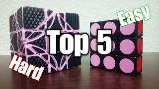 Los CUBOS más FÁCILES y DIFÍCILES de mi colección!