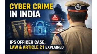 Cyber Fraud: When Law Fails? | IPS Officer Case, Law & Article 21 Explained