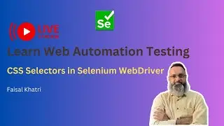 CSS Selectors in Selenium WebDriver | Web Automation Testing | Free Tutorial