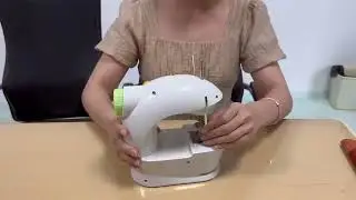 How to use battery operated sewing machine