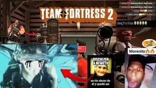 un ente jugando al team fordtress 2  con el chat unete chaviza¡Únete!!discord!YouTube!Redes