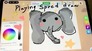 Playing speed draw It didn&rsquo;t go well￼