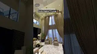 Double Height TV Lounge #shortsfeed #luxuryhouse #tvlounge #home