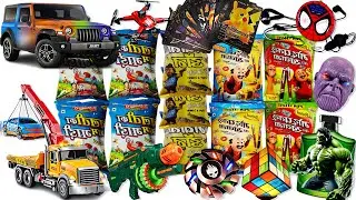 Latest Snacks Collection🤑Rc Bike, Goku, Spider-Man, Pokemon, Rc Toys, Gun, Pens, Spinner, Truck, JCB