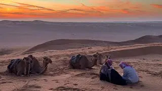Sunrise in Oman&rsquo;s Desert | Quiet Moments in Wahiba Sands 