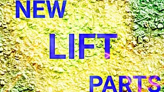 Unboxing lots of lift parts