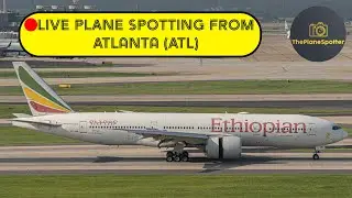 LIVE | Atlanta Airport ATL ✈️ Departures & Arrivals at Hartsfield-Jackson (Heavy Traffic!) 10/10/25