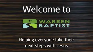 Warren Baptist Church Oregon January 25th, 2026