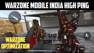 Warzone Mobile optimization & High Ping Issue In India Fix