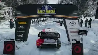 Racing Toyota Yaris Hybrid in Sweden Brattby rally | WRC Generations