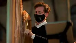 VCA Christmas in the City   Flutist Fiorella Camilleri and Harpist Jacob Portelli