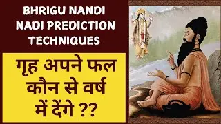 Bhrigu Nandi Nadi Prediction Techniques ग्रह किस वर्ष में अपने फल देंगे? #astrology #bhrigu #zodiac