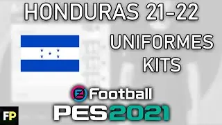 PES 2021 - Uniformes/kits Honduras (21-22) Xbox