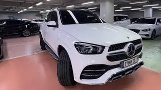 Обзор Mercedes Benz GLE W167 450 на полном приводе