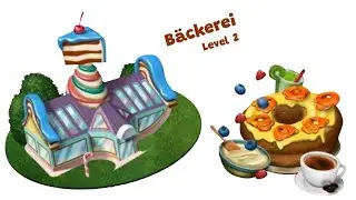 Cooking Fever / B&auml;ckerei / Level 2 / 3 Stars