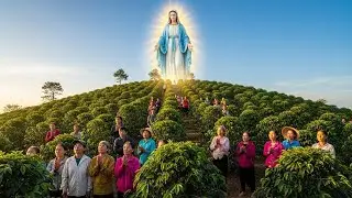 Cahaya Misterius di Bukit Kopi: Desa Kering Diselamatkan oleh Penampakan Bunda Maria