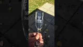 Wedding Glasses for Nick & McKenna | Serhii Drach Workbench