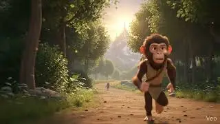 A Brave Monkey&rsquo;s Journey to the Monkey King Master 🐒👑 | Epic 3D Animation