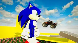 Cars vs SONIC - Teardown Car Crashes | Mr.Wrecker