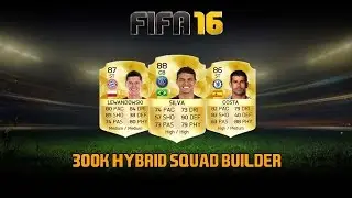 FIFA 16 | 300k Hybrid Squad Builder | Ft. Lewandowski, Costa & Silva