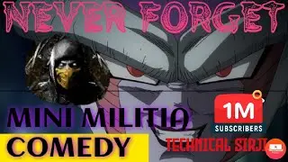 😂Mini Militia Funny Moments😂