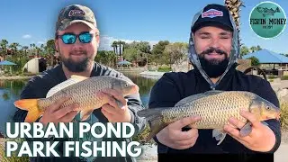 Can We Land a Monster? Fishing Lorenzi Parks Twin Lakes, Las Vegas