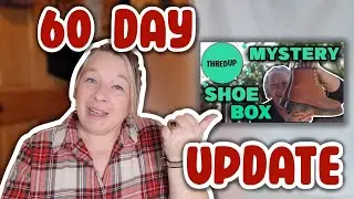60 Day Update! | ThredUp 15 Pair Shoe Box