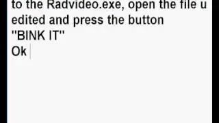 How to use BIK files in windows movie maker.