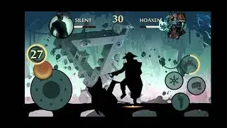 Power Mode HOAXEN CLAN RAID, hardcore mode + inverted moves. (Shadow Fight 2)