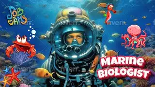 Ocean Scientist |  Job Jams  |  Animal Learning Song for Kids
