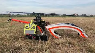 SAB Goblin RAW 700 low RPM flight @ 1840 RPM  11/29/2023