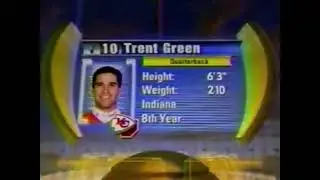 Pittsburgh Steelers at Kansas City Chiefs October 14, 2001 week 5