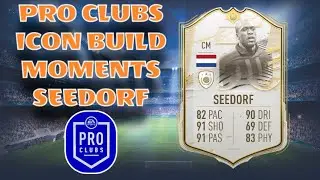 Best CM build pro clubs fifa 21  Icon moments Clarence Seedorf