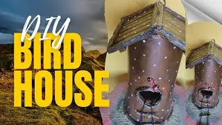 बगीच्या सजविण्यासाठी🛖पक्षीगृह/बर्डहाऊस/Balcony Decorating Ideas/Garden Decor/DIY BIRD HOUSE