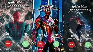 Robot Spider-Man ringtone #robot #iphone☎️