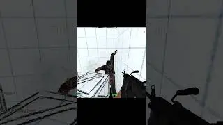 How did he got launched tho 😭 #counterstrikesource #zombieescape #humor #fypage