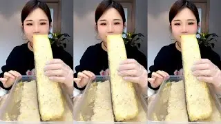 ASMR SHAVED ICE EATING YY 