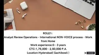 Randstad recruitment 2021 | non voice process | work from home