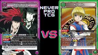 Union Arena locals Round 3 Purple Bleach (Renji Rush) vs Green HxH (Kurapika)