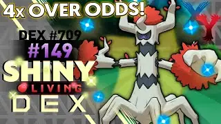 4X OVER ODDS! CRAZY SHINY TREVENANT! | Pokemon X & Y Shiny Reaction | #149