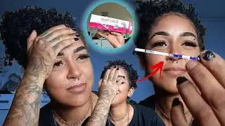 FIZ UM TESTE DE GRAVIDEZ E DEU....