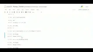 Numpy array implementation
