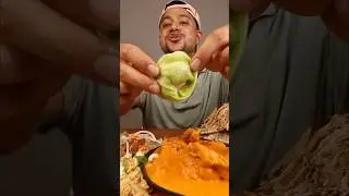 CHICKEN BIRYANI, BUTTER CHICKEN WITH BUTTER NAAN, CHICKEN MOMO 🍗