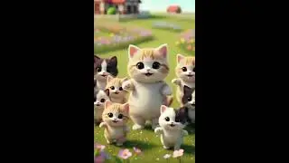 Happy Baby Cats Dancing Too Cute to Miss!😻🥳🥳🥳🥳🥳🥳🥳